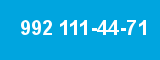 992 111-44-71